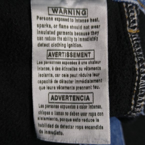 SOLD Carhartt Relaxed Fit Jeans Men's 48x32 Fleece Lined B929 - Picture 10 of 13